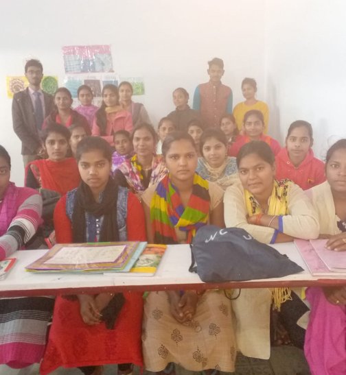 Students in class room