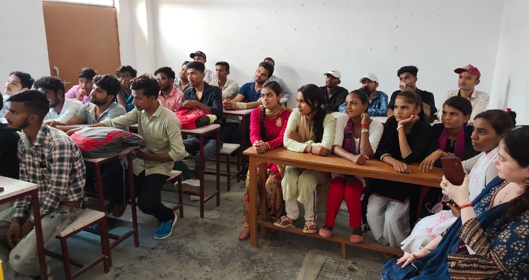 Students in classroom
